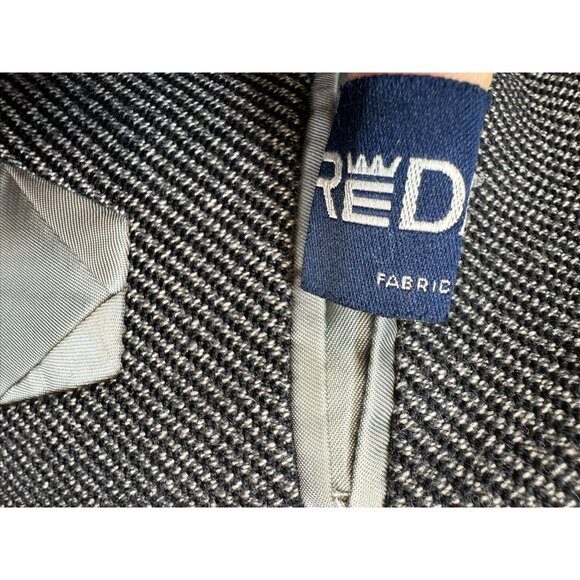 Jhane Barnes Mens Wool Preppy Academia Sportscoat Blazer Size 44 Grey - Picture 5 of 16